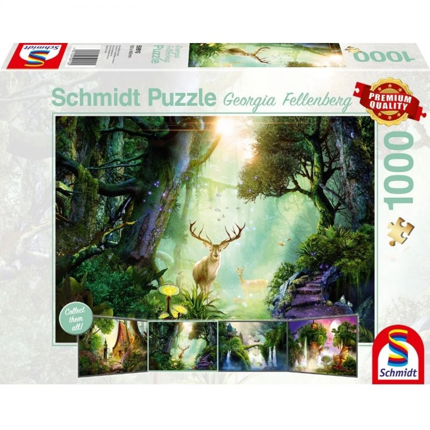 Schmidt Slagalice Puzzle 1000pcs Fellenberg 59910