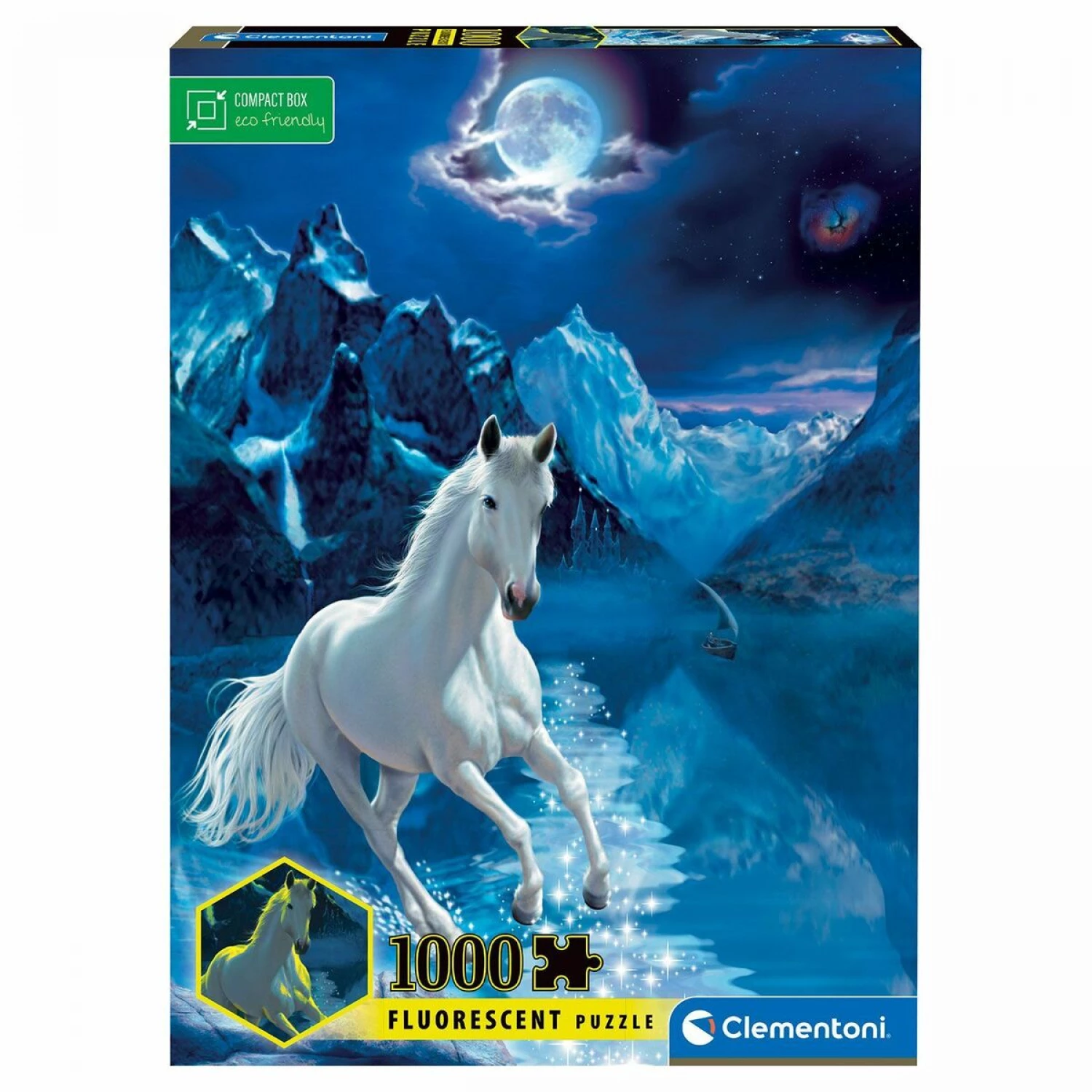 CLEMENTONI SLAGALICA PUZZLE 1000PCS FLUORESCENT