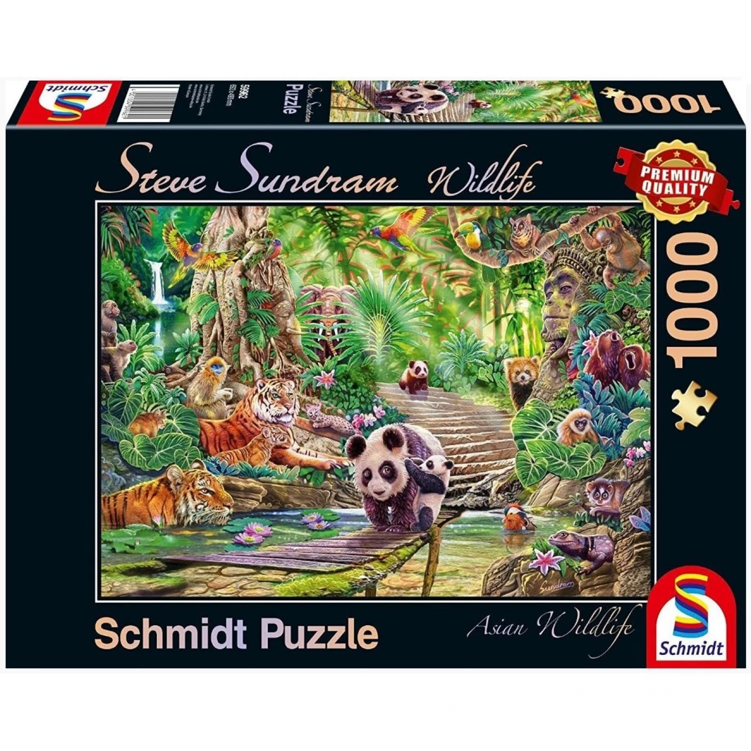 Schmidt Slagalica Puzzle 1000pcs Steve Subdram 59962