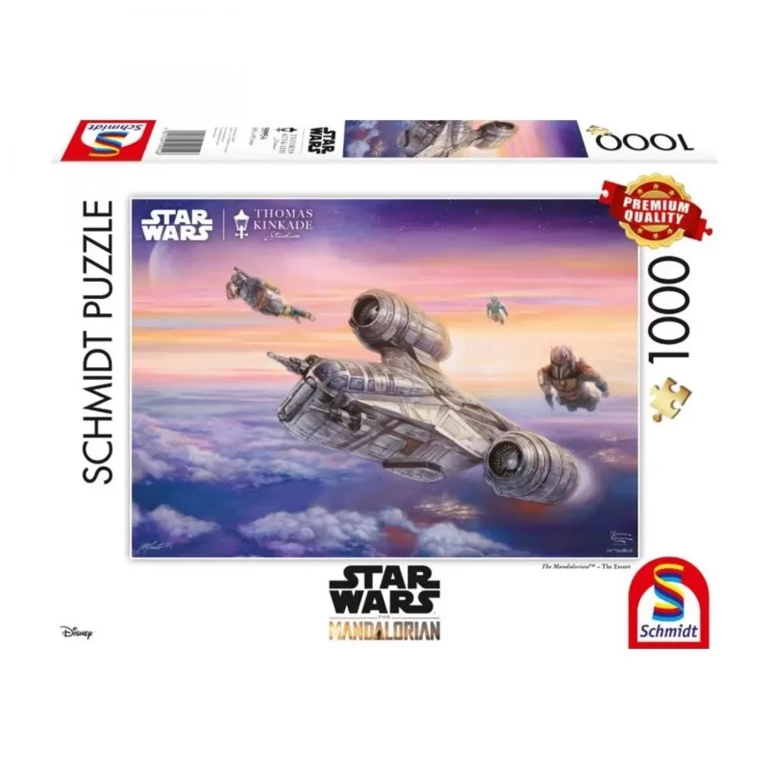 Schmidt Slagalica Puzzle 1000pcs Star Wars 59954
