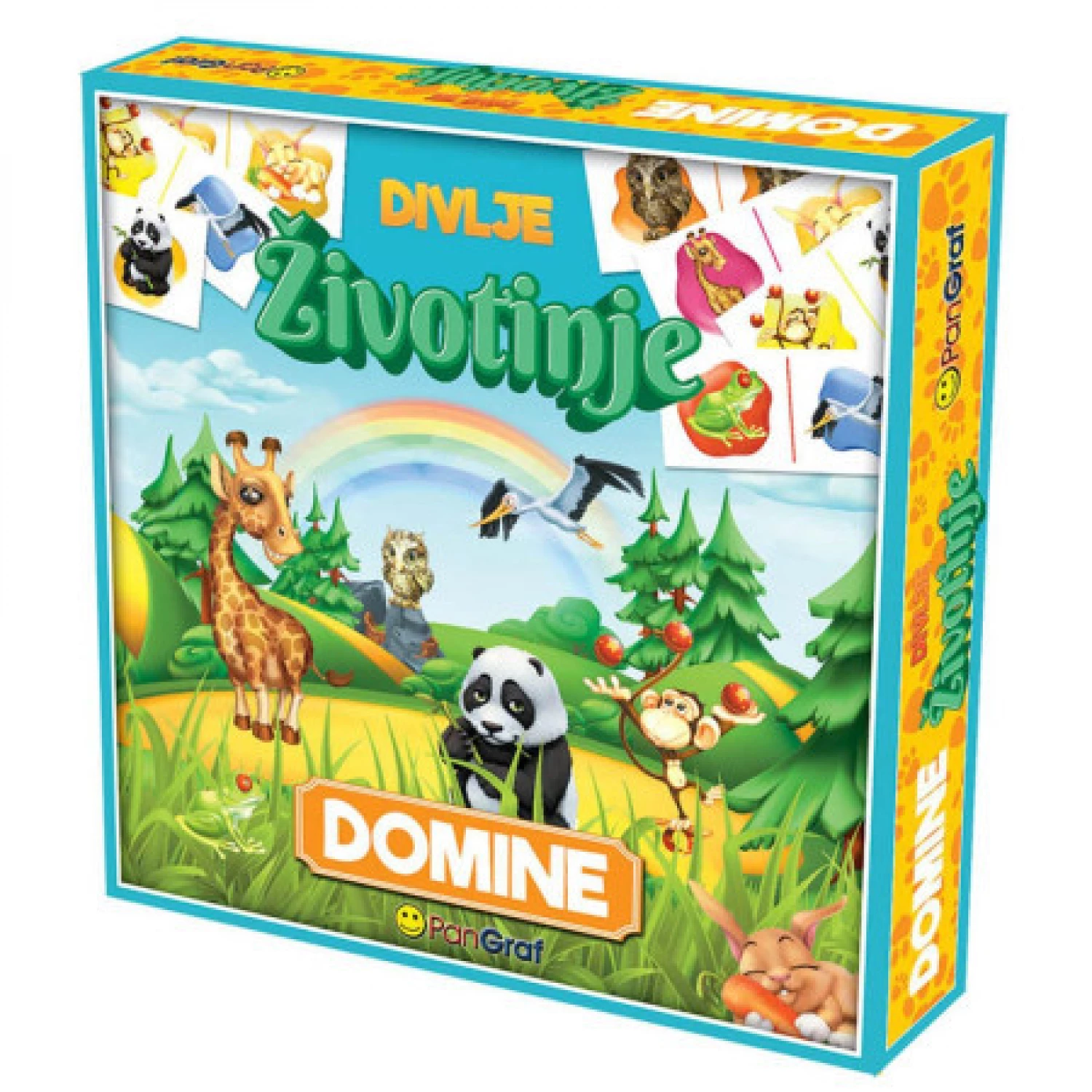 Društvena igra Domine razni motivi