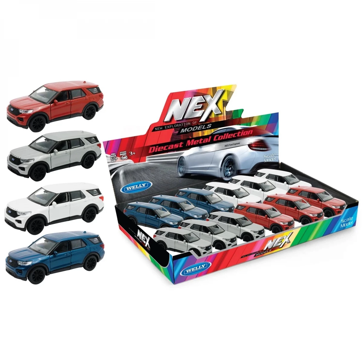 WELLY AUTO FORD EXPLORER 2023 4ASS