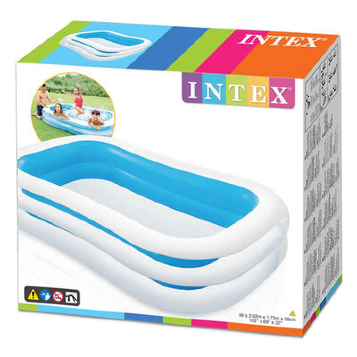 INTEX BAZEN SWIM CENTRE FAMILY 262X175X56CM