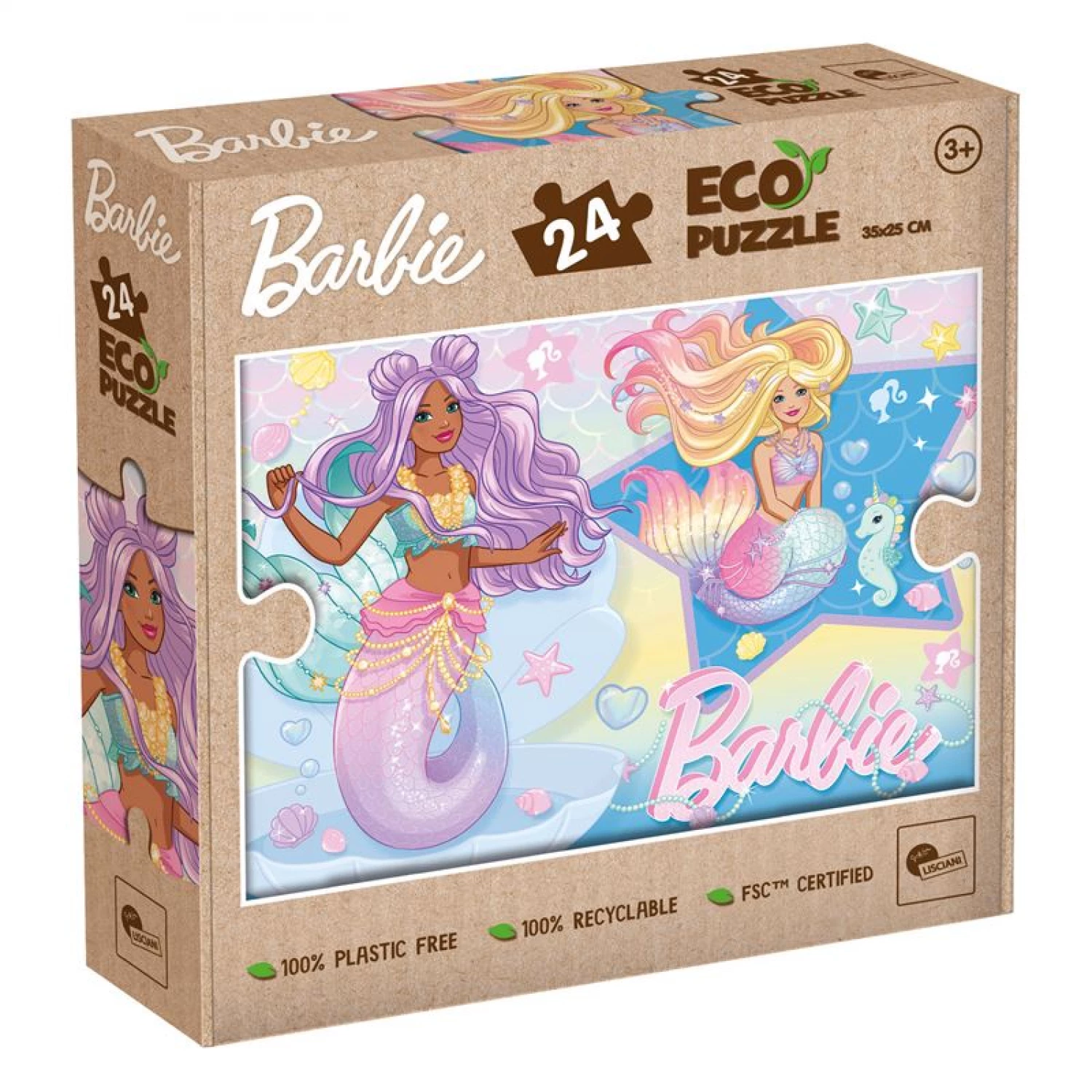 Barbie Eco-Puzzle Mini 24pcs 112135