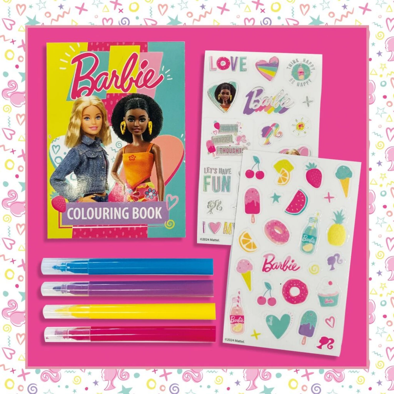 Barbie Kreativni kofer Travel 104666