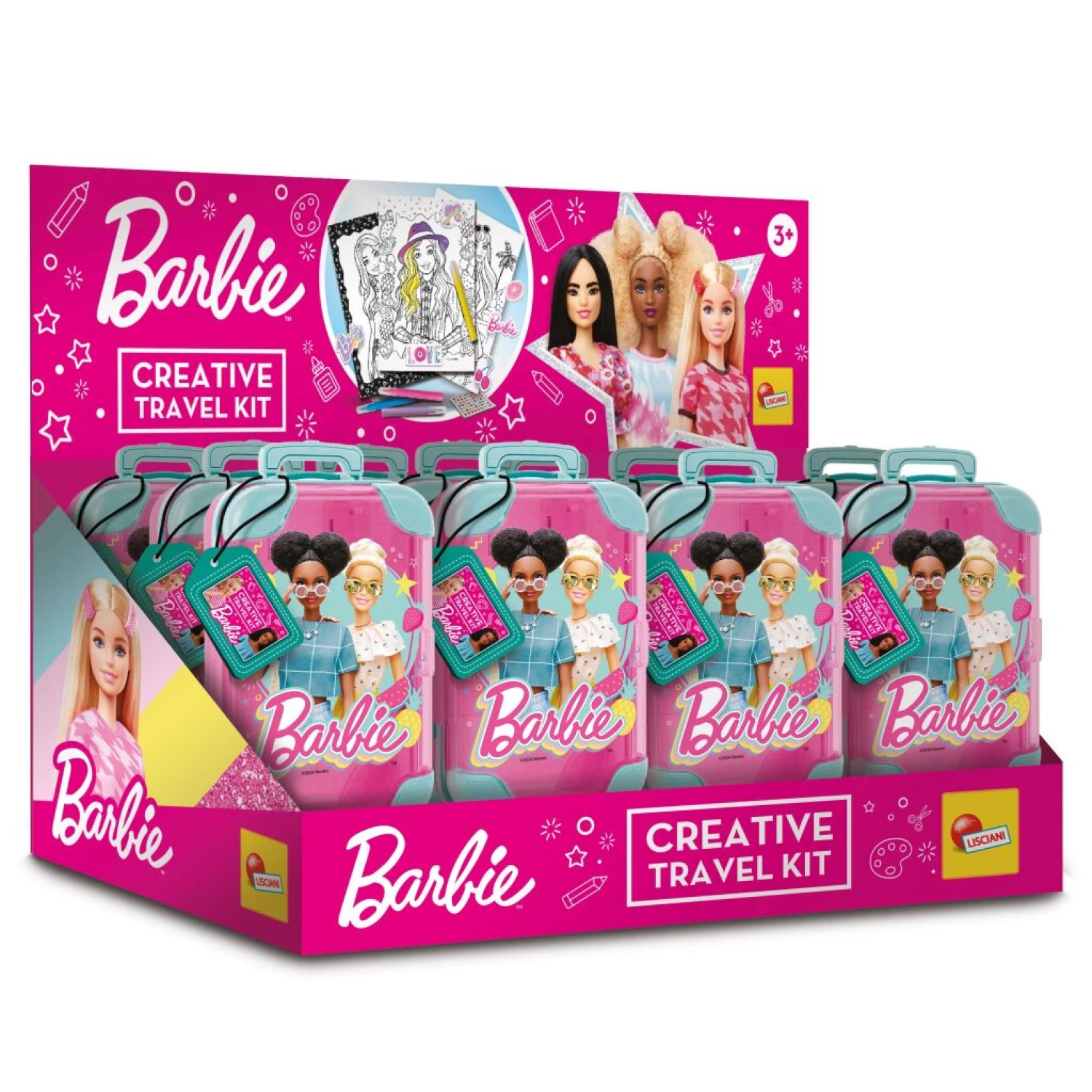 Barbie Kreativni kofer Travel 104666