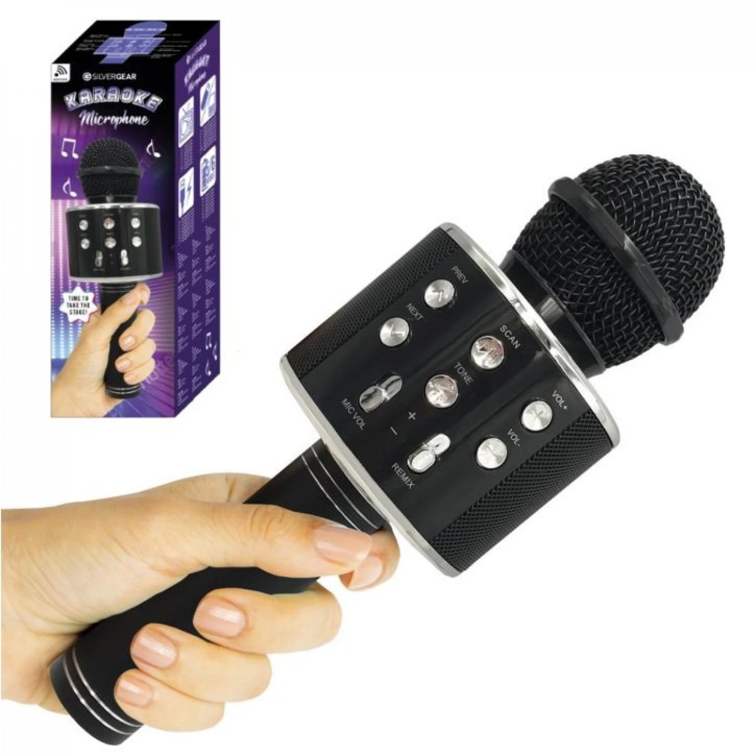 Soundlogic Mikrofon Wireless Karaoke Black