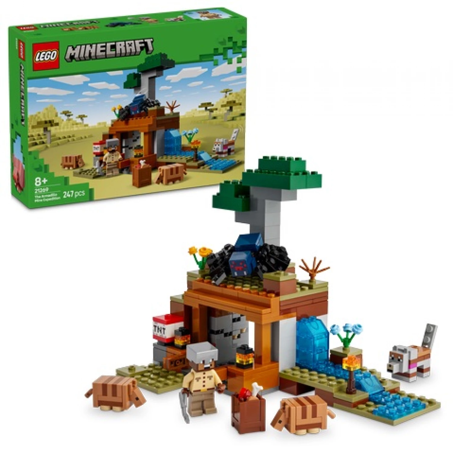 LEGO MINECRAFT THE ARMADILLO MINE EXPEDITION