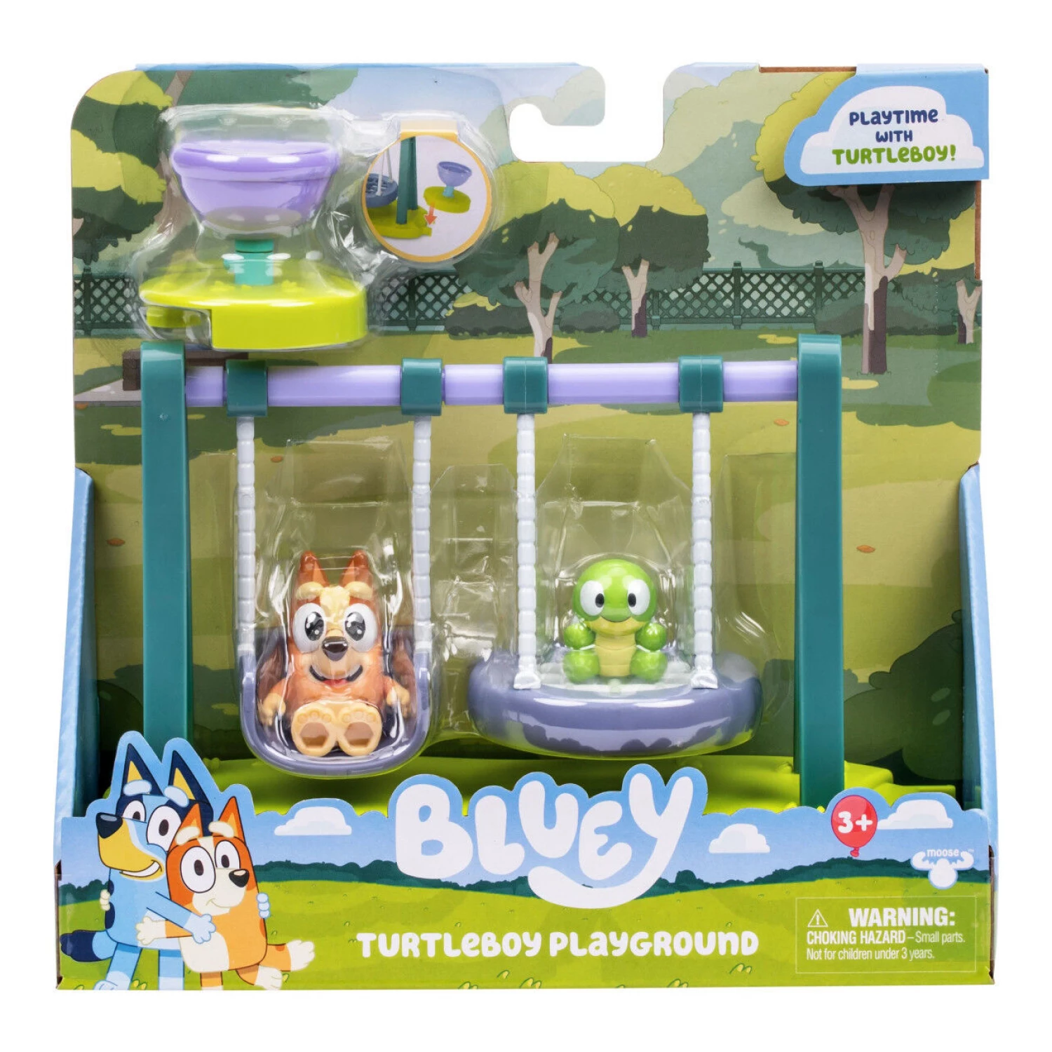 BLUEY mini play set