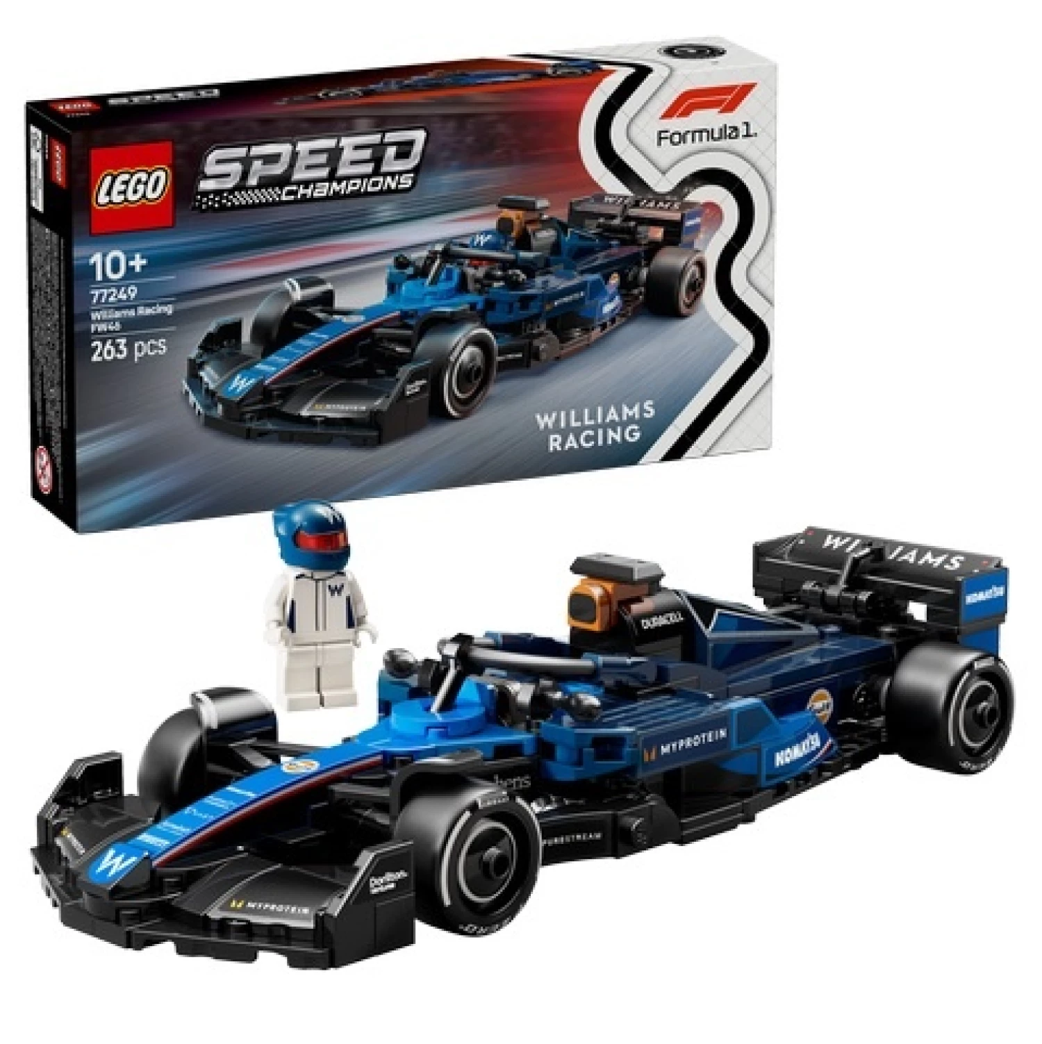 LEGO SPEED CHAMPIONS WILLIAMS RACING FW46 F1 RACE CAR