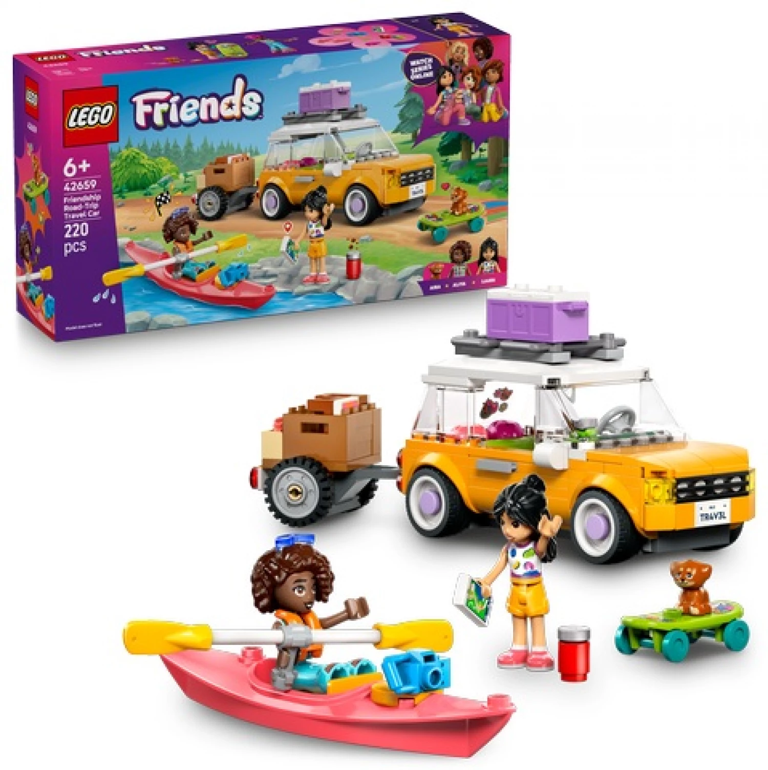 LEGO FRIENDS FRIENDSHIP ROAD-TRIP TRAVEL CAR
