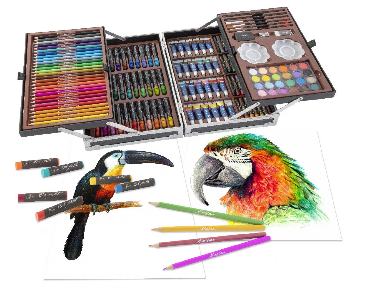 Art Set 145pcs Metal Box 34x23cm AR0945/GE