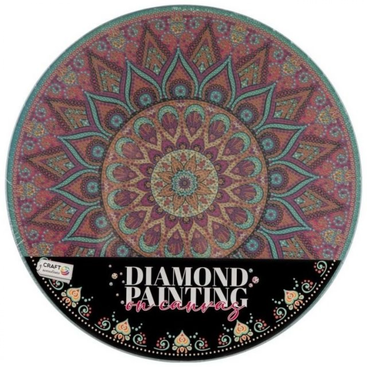 Diamond Painting Mandala 30cm 4ass CR9032/A