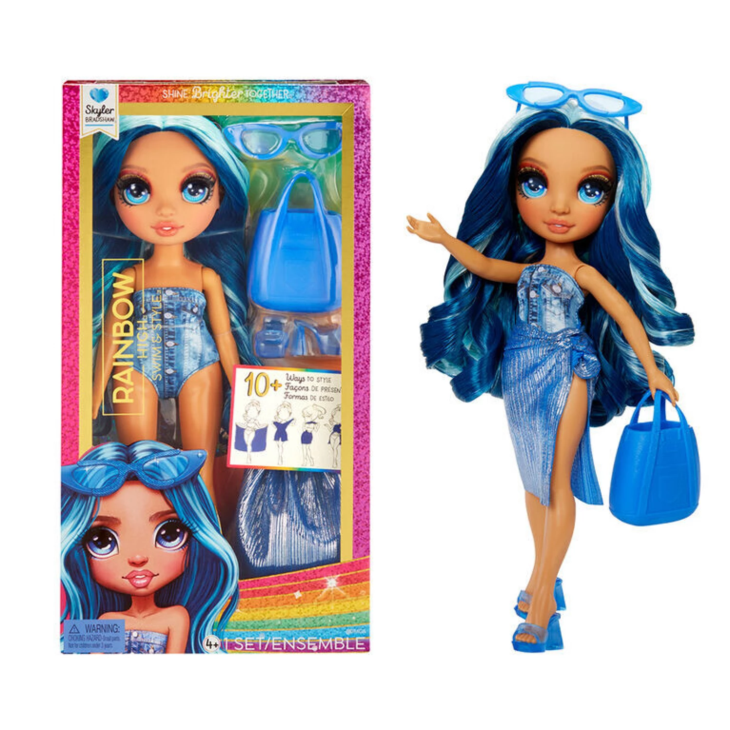 RAINBOW HIGH SWIM AND STYLE DOLLS