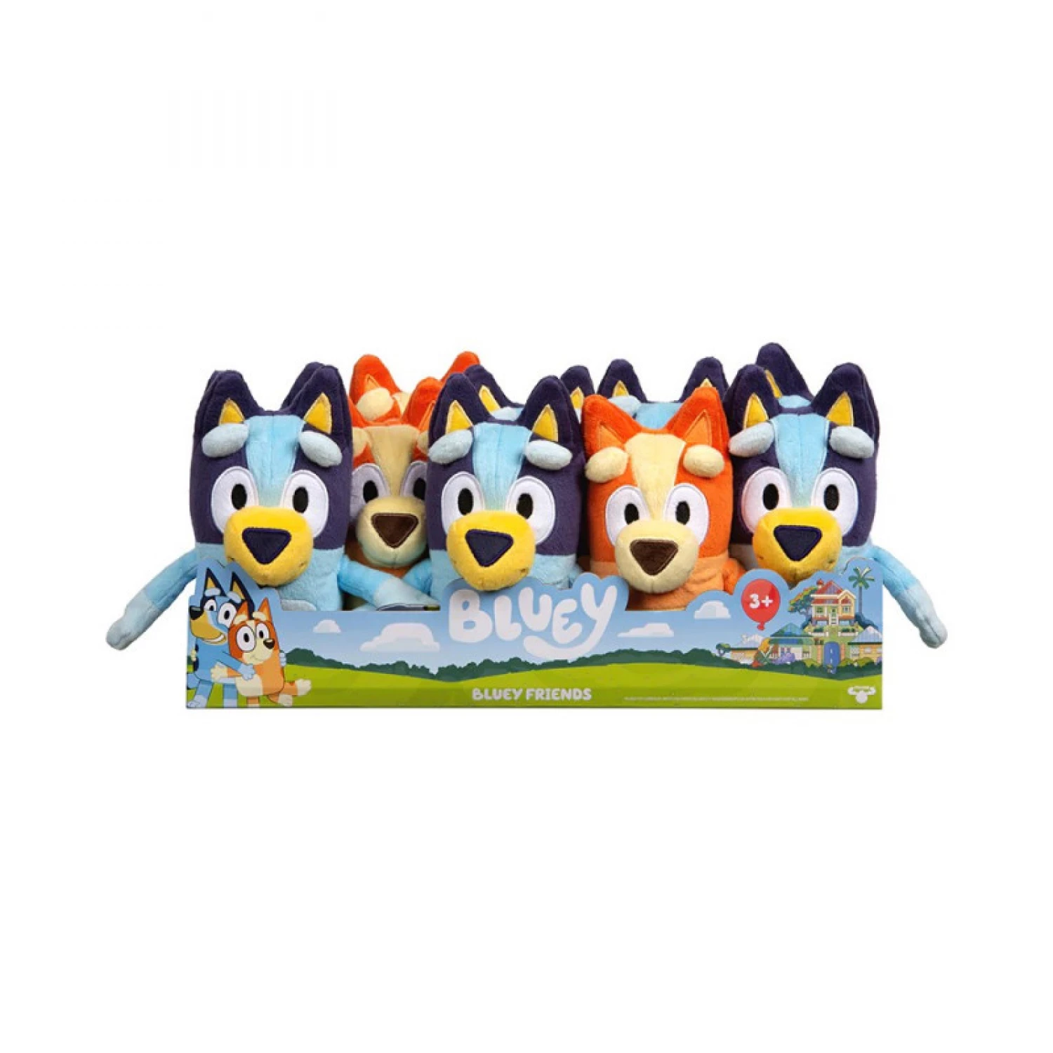 BLUEY PLIS ASST 1 KOM