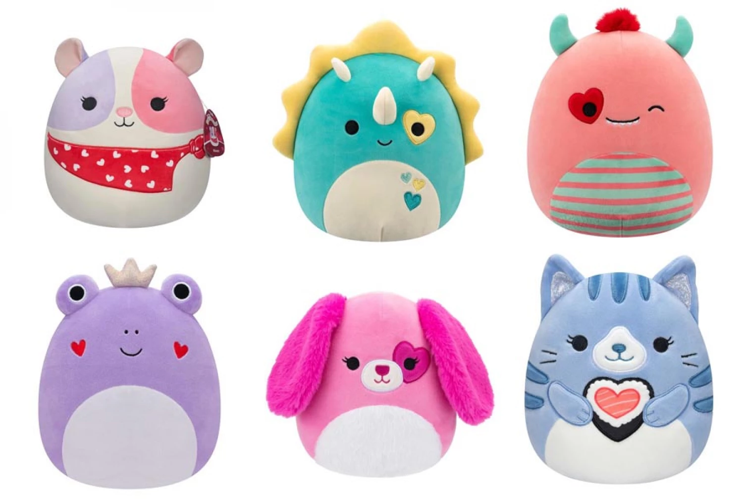 SQUISHMALLOWS 20CM PLISANI LJUBIMAC  ASST 1 KOM