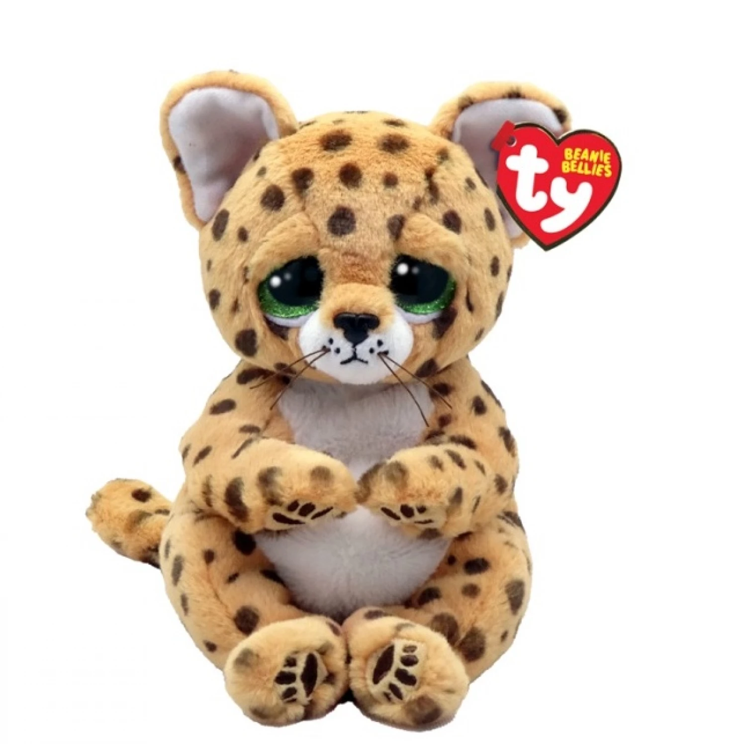 Plisana igracka TY Loyd tan leopard