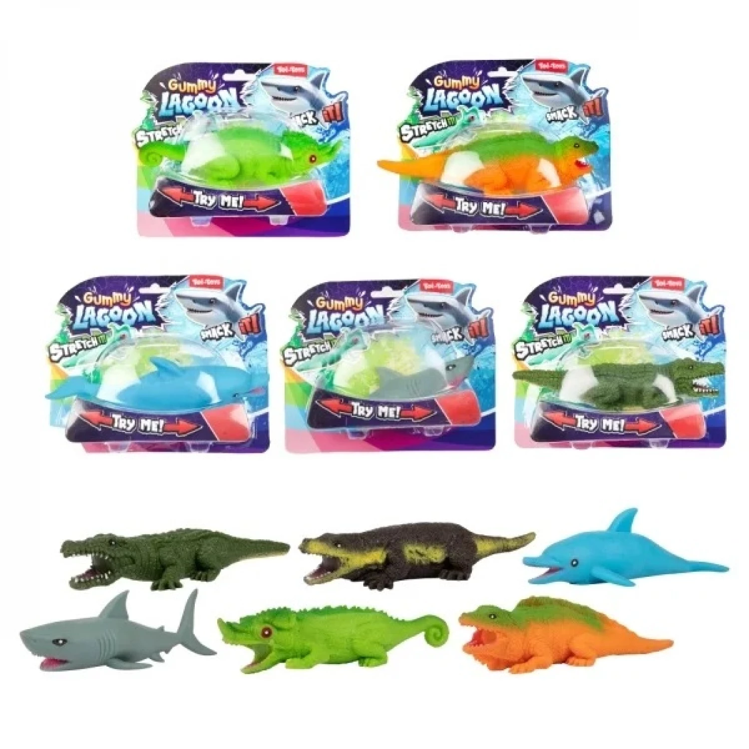 FUN Koead rastegljive zivotinje 18cm 6ass 37713Z