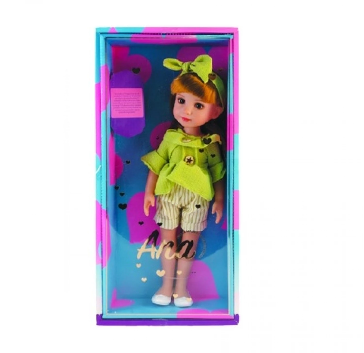 Lutka Ana SR u poklon kutiji I zelenom kaputu