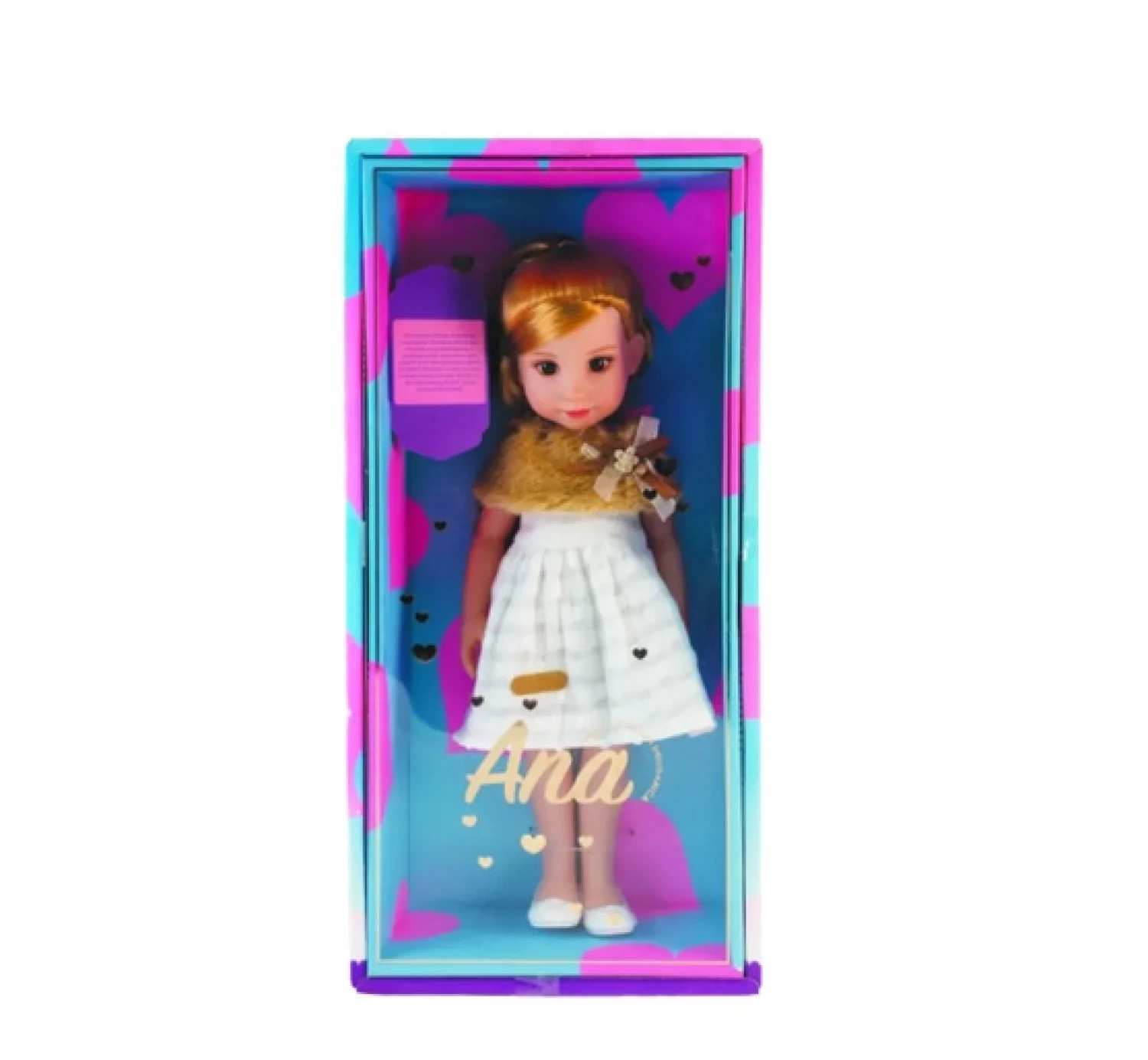 Lutka Ana SR u poklon kutiji I beloj haljini