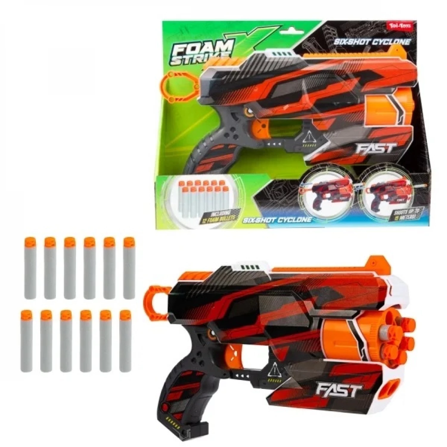 FOAM STRIKEX pistolj mekane strelice Fast M 32087A