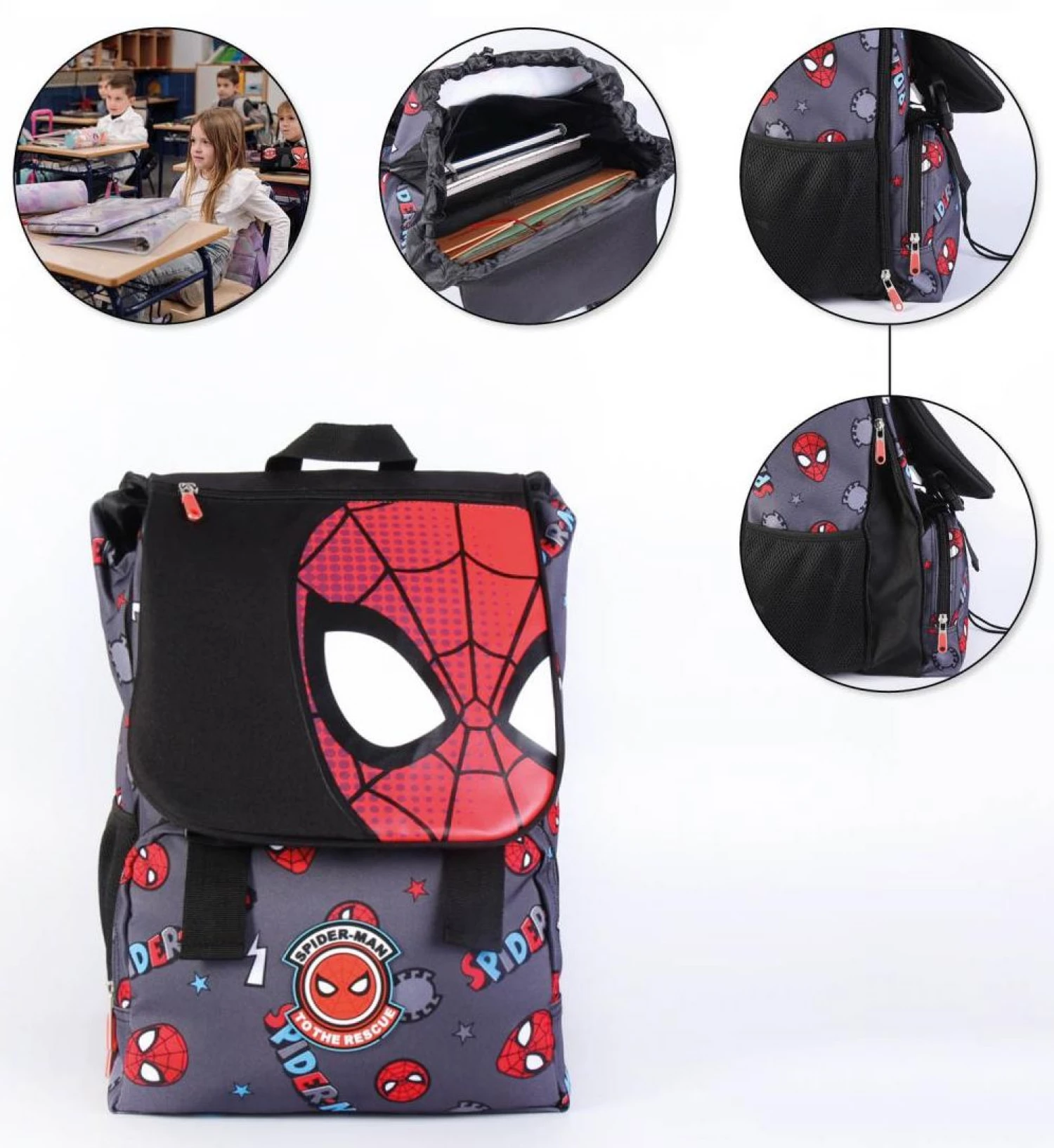 Spiderman ranac za skolu premium