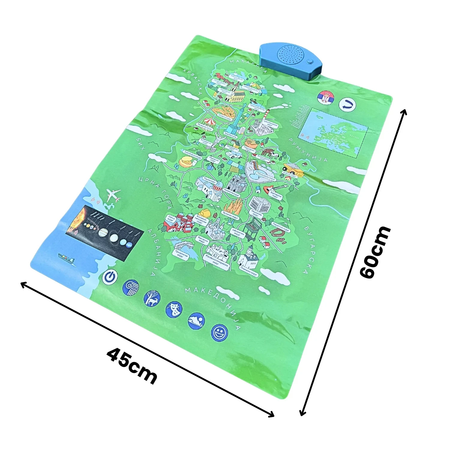 Interaktivna Mapa Srbije SR