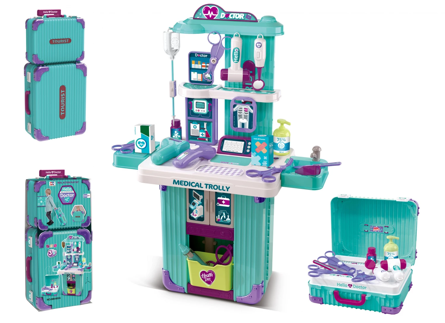 Set sto doktoru koferu 008-605A