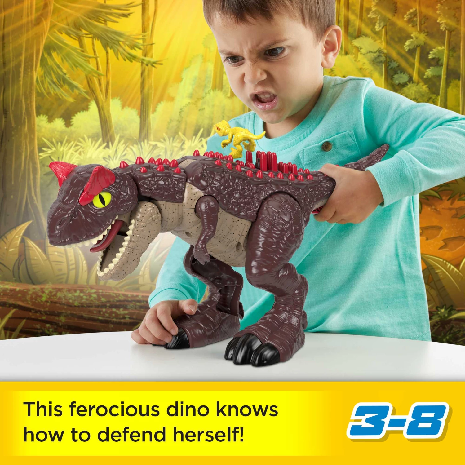 Jurassic World figura Carnotaurus 28cm HML42