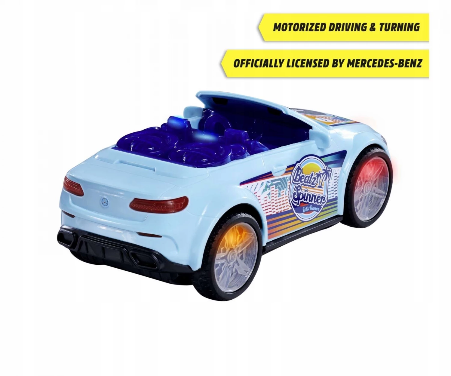 Dickie Toys - Beatz Spinner auto 23,5 cm, Mercedes-Benz E 203765008