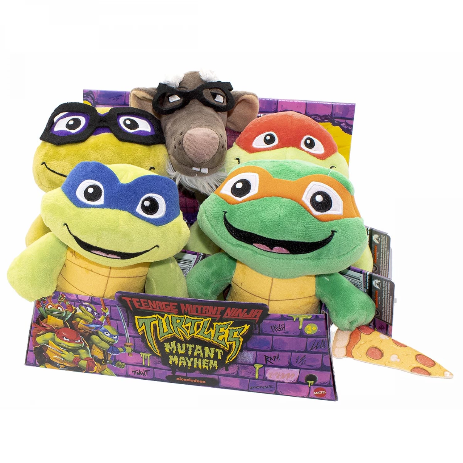 Teenage Nutant Ninja Turtles plis 16cm ass Mattel HRC76