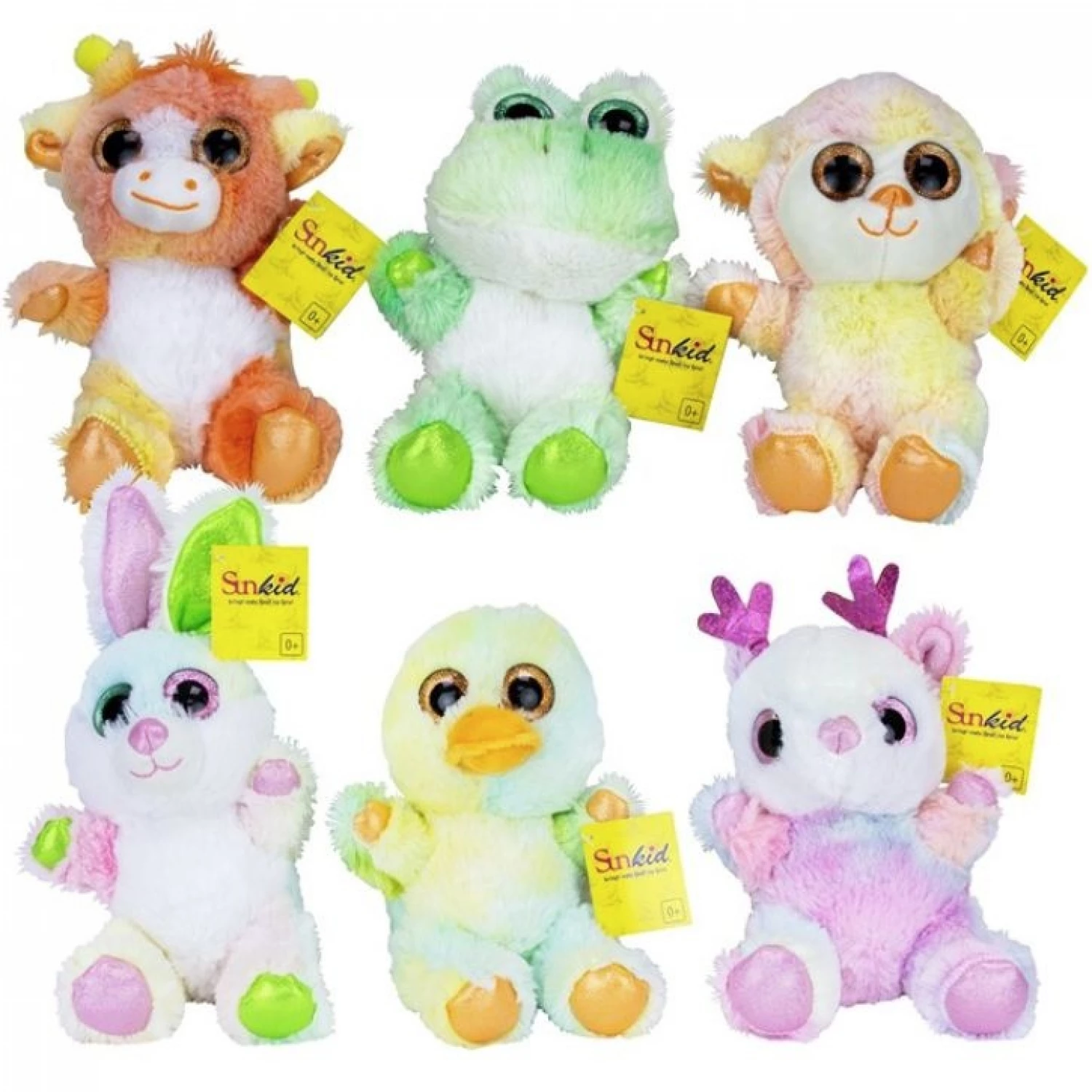 Sunkid plisana zivotinja 18cm Glitzer Edition ass 01295