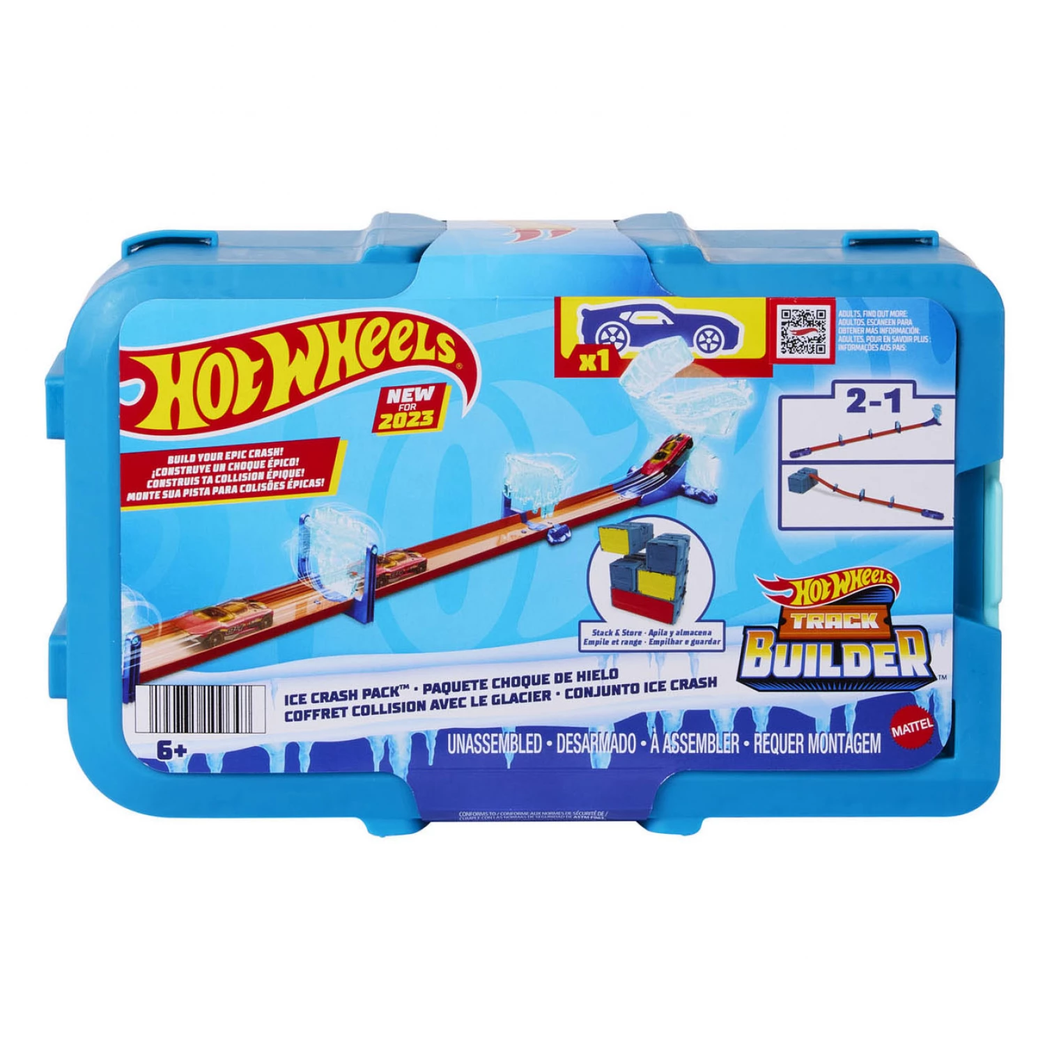 Hot Wheels set Track Builder Crash HKX40