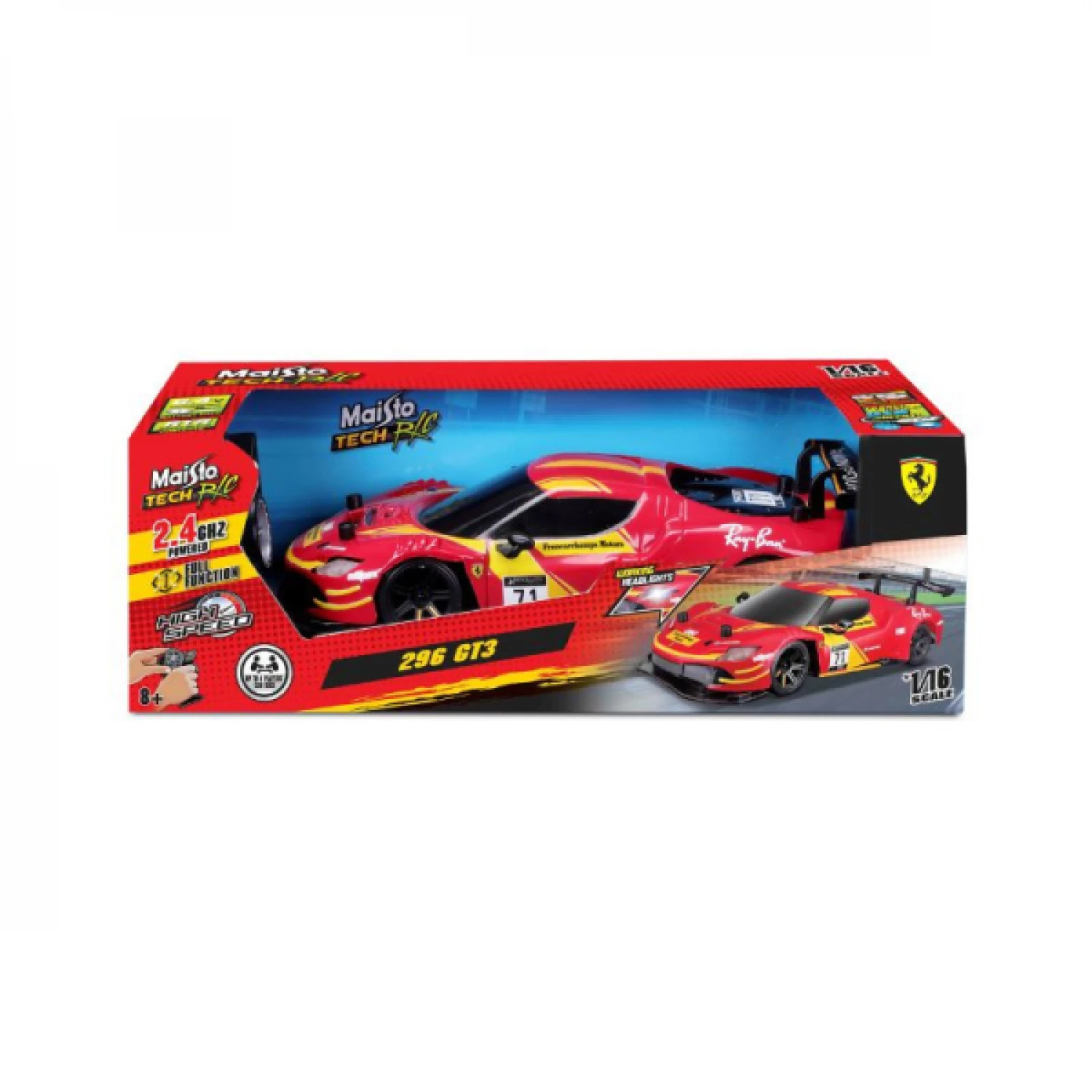 Maisto auto RC Ferrari 295GT3 1:16 582862