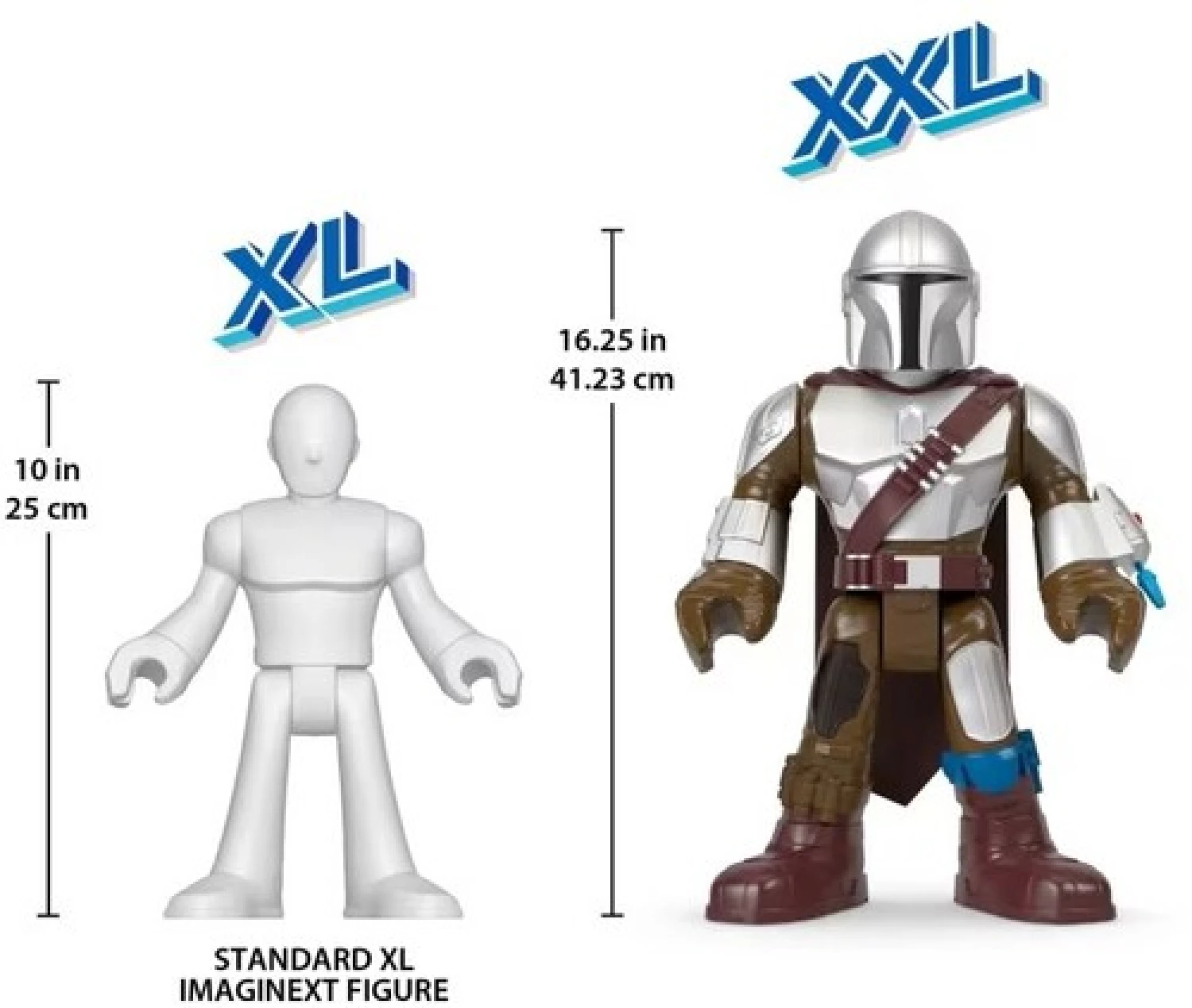 Star Wars Fisher Price Imaginext XXL figura Mandalorian 41cm HXT20