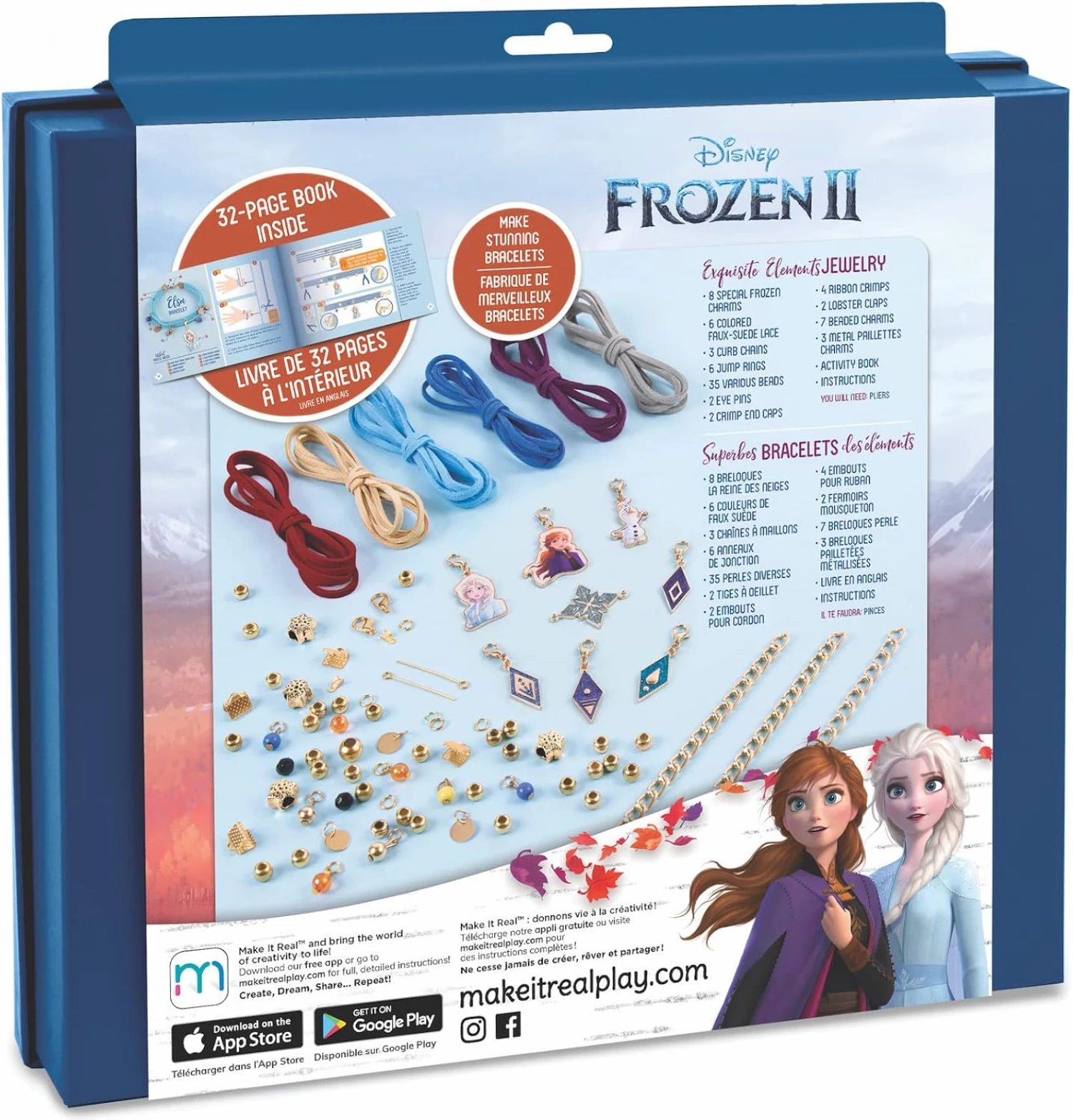 Frozen II make it real nakit set 23pc 4323