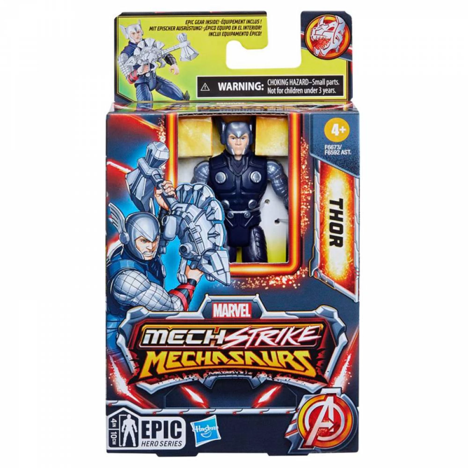 Marvel Mech Strike Mechasaurs figura 10cm F65925