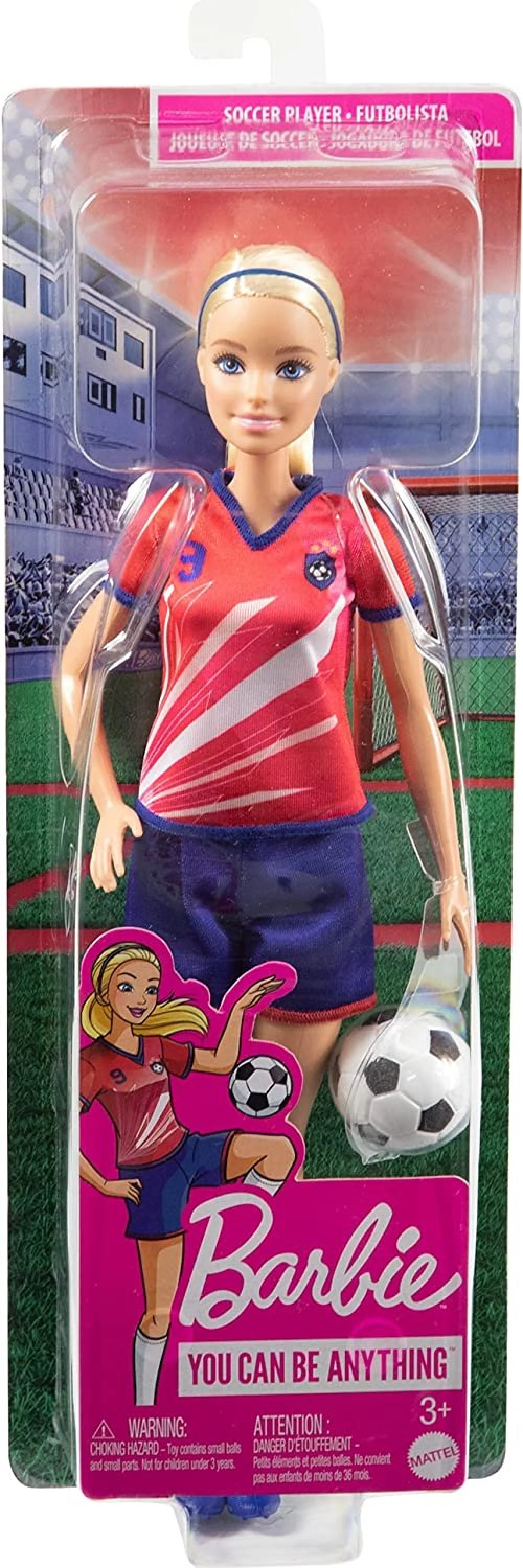 Barbie lutka You can be anything Fudbaler HCN17