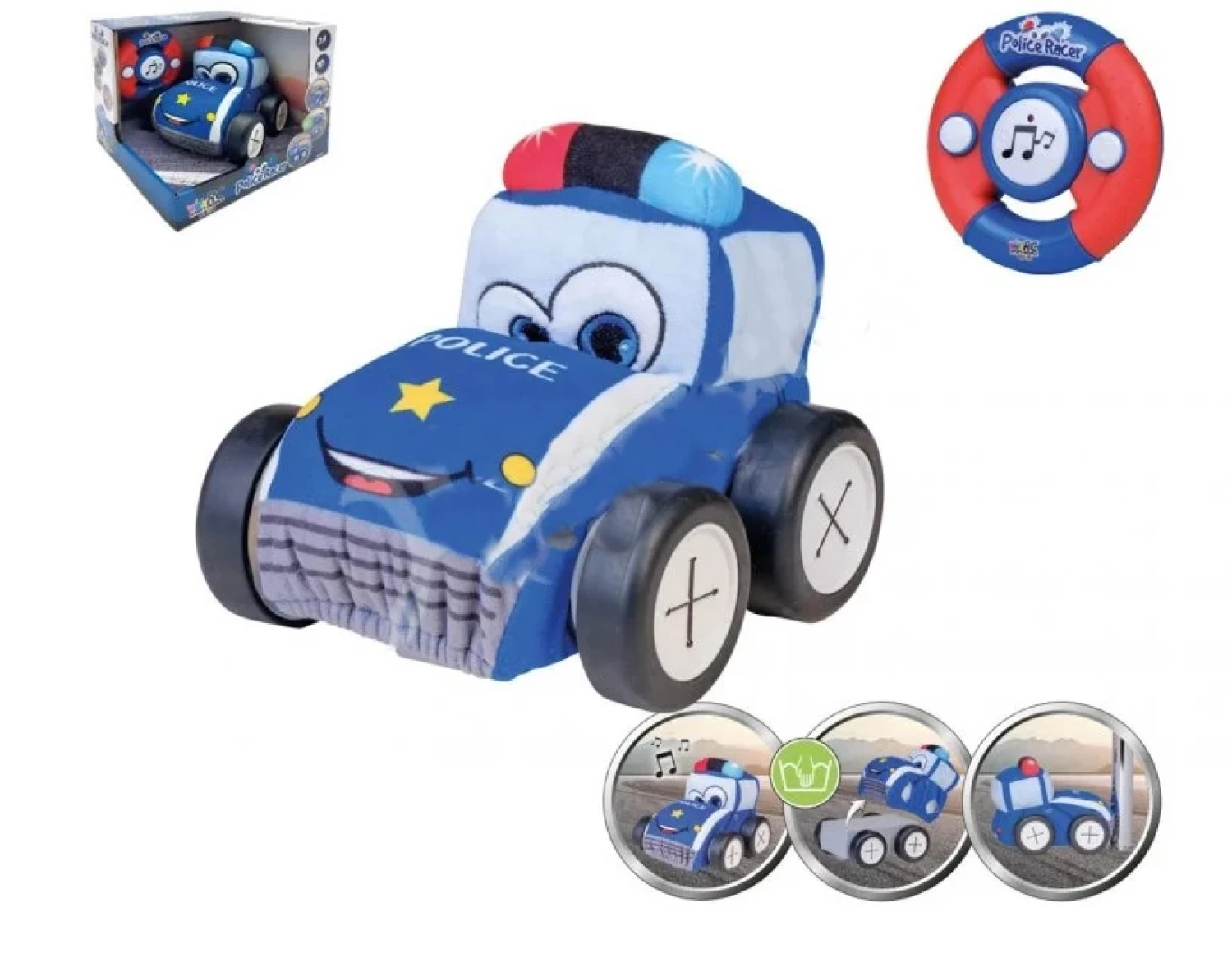 Happy People RC plisani auto policija 30161