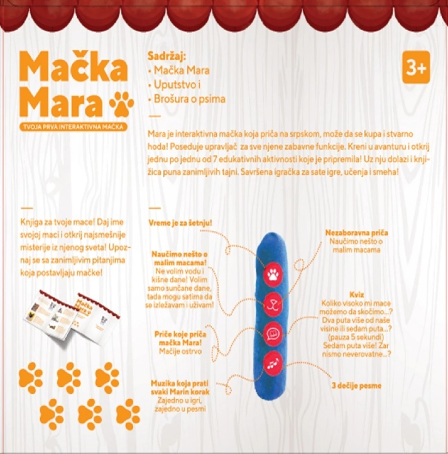 Plisana macka Mara 14821