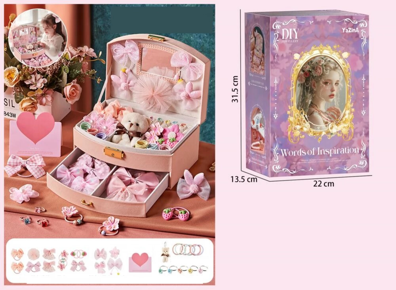 Kutija sa nakitom Dream Princess 78pcs VC6071A