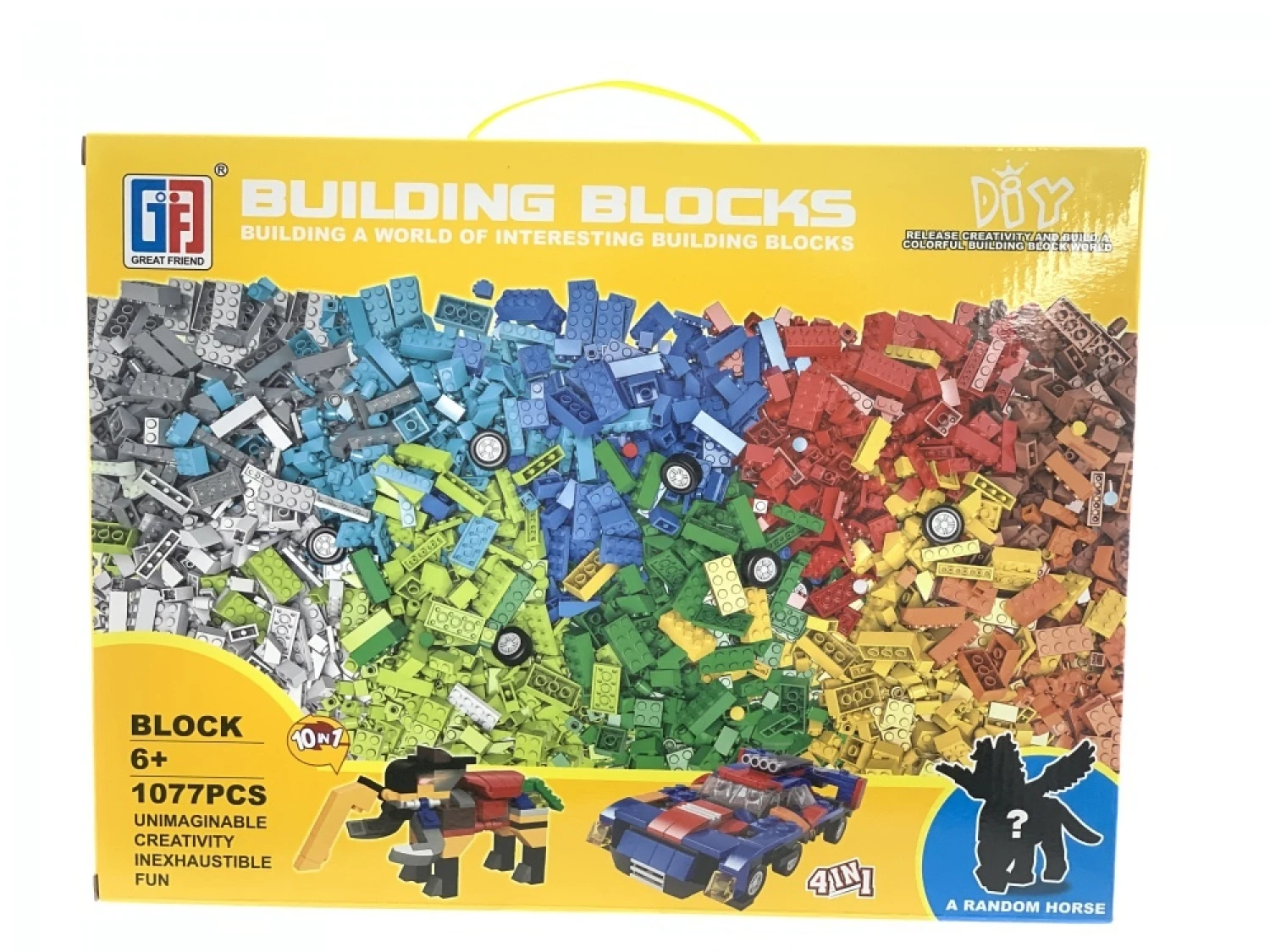 Konstruktor kocke 54n1 1070pcs 123-415