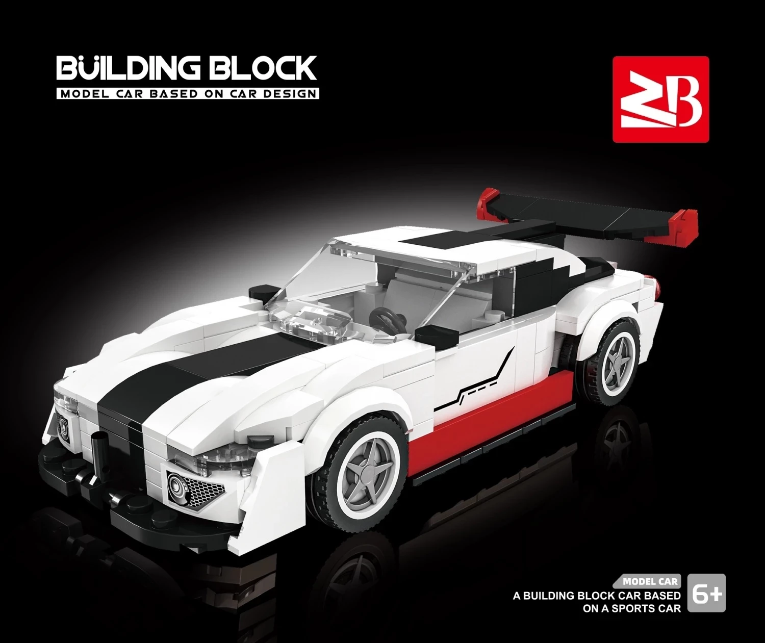 Konstruktor kocke Auto 282pcs 33004