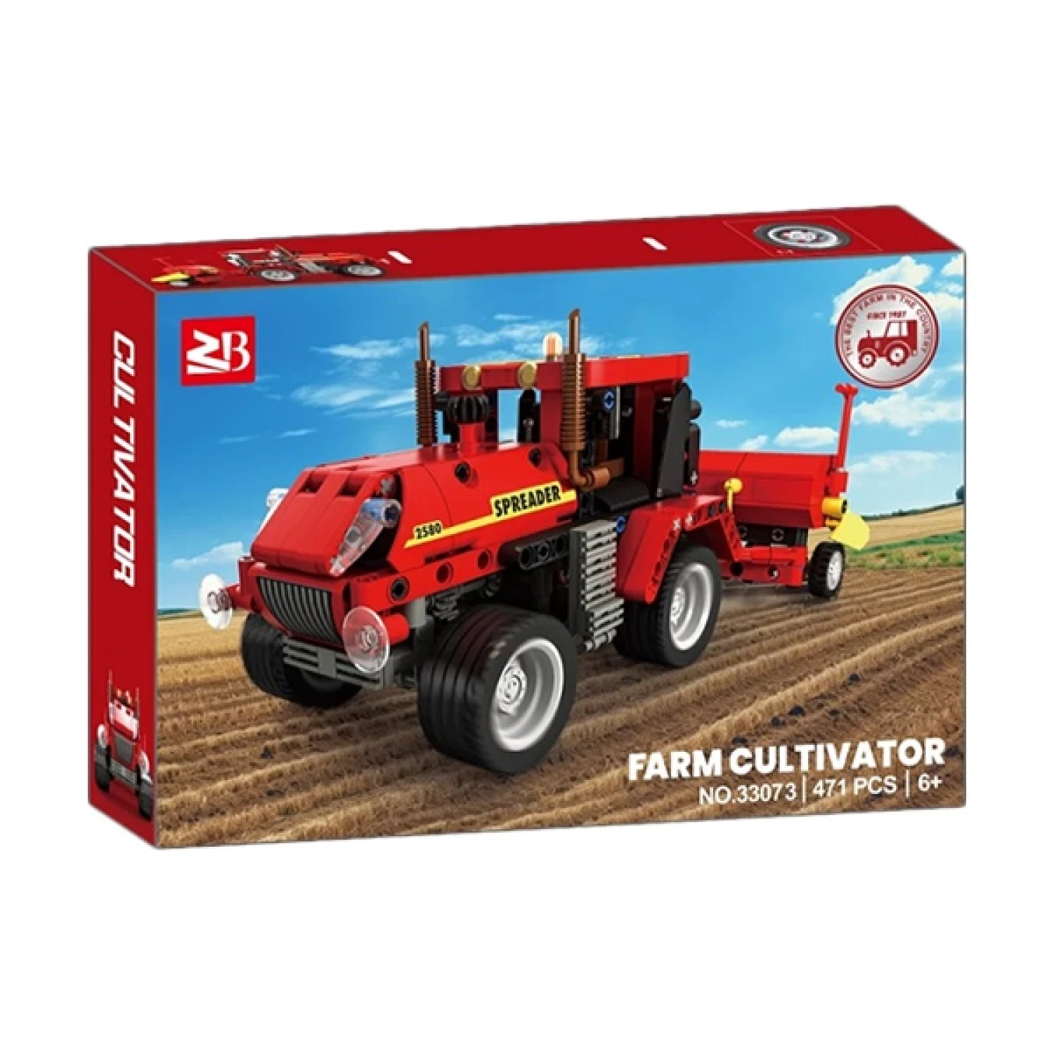 Konstruktor kocke Kombajn 471pcs 33073