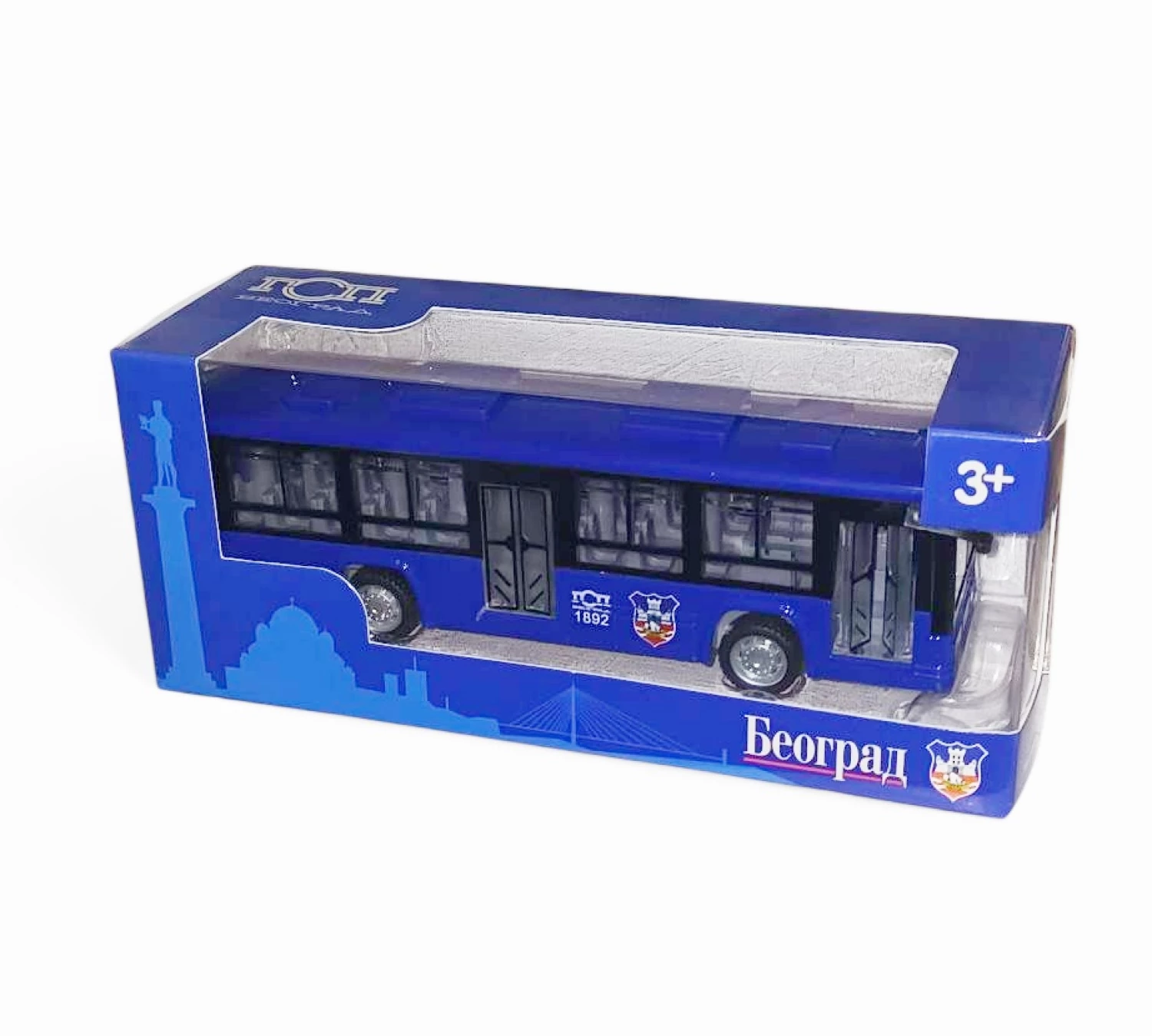 Autobus GSP plavi 0771A