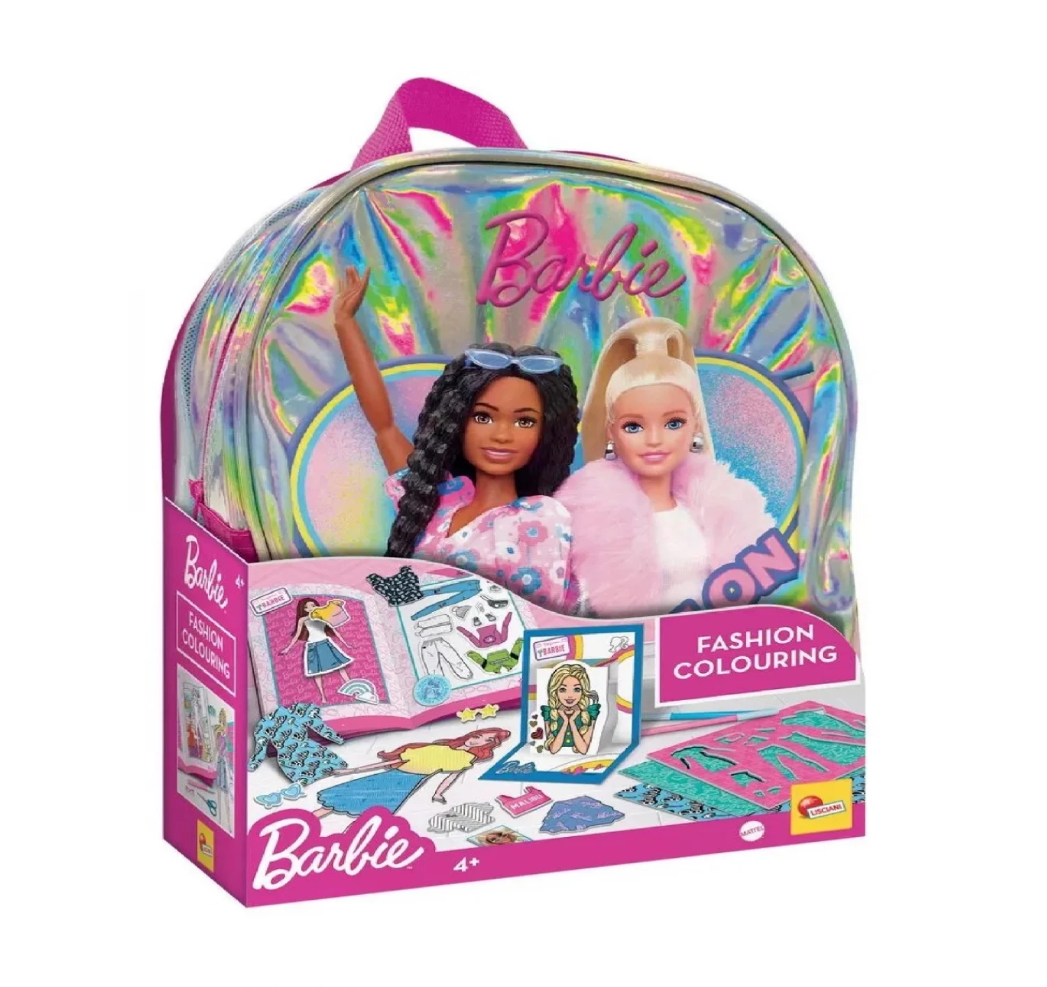 Barbie Edukativni ranac Fashion Colouring Lisciani 112043