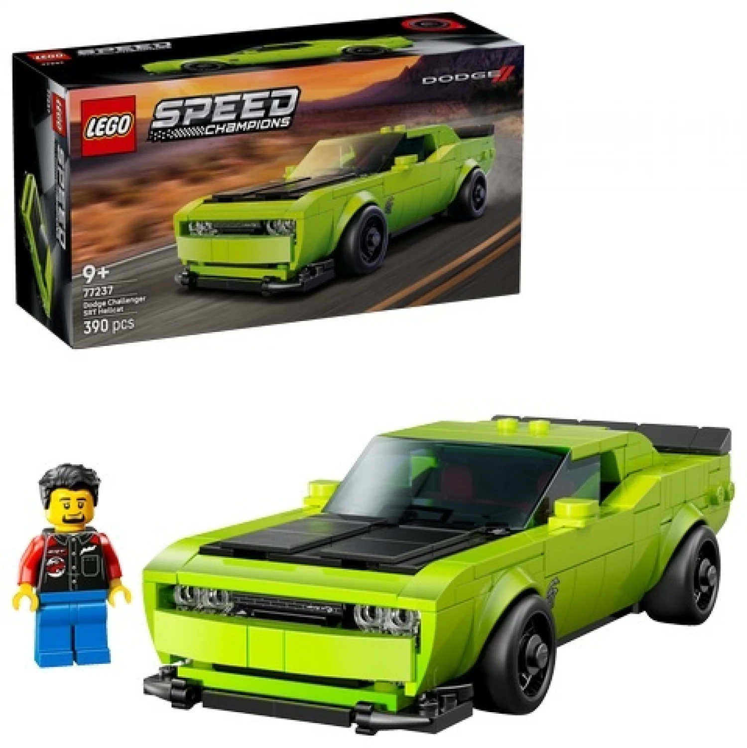 LEGO SPEED CHAMPIONS DODGE CHALLENGER SRT HELLCAT