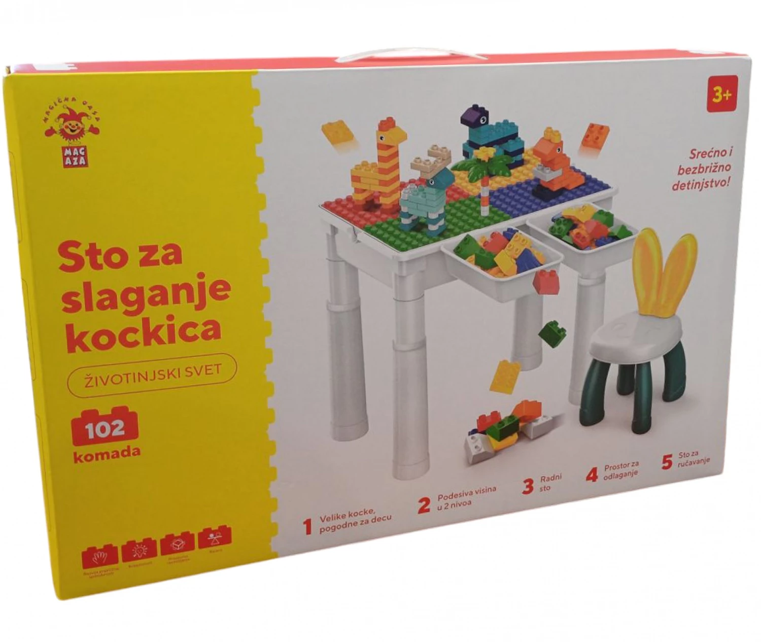 Sto za slaganje kockica SR MG1056