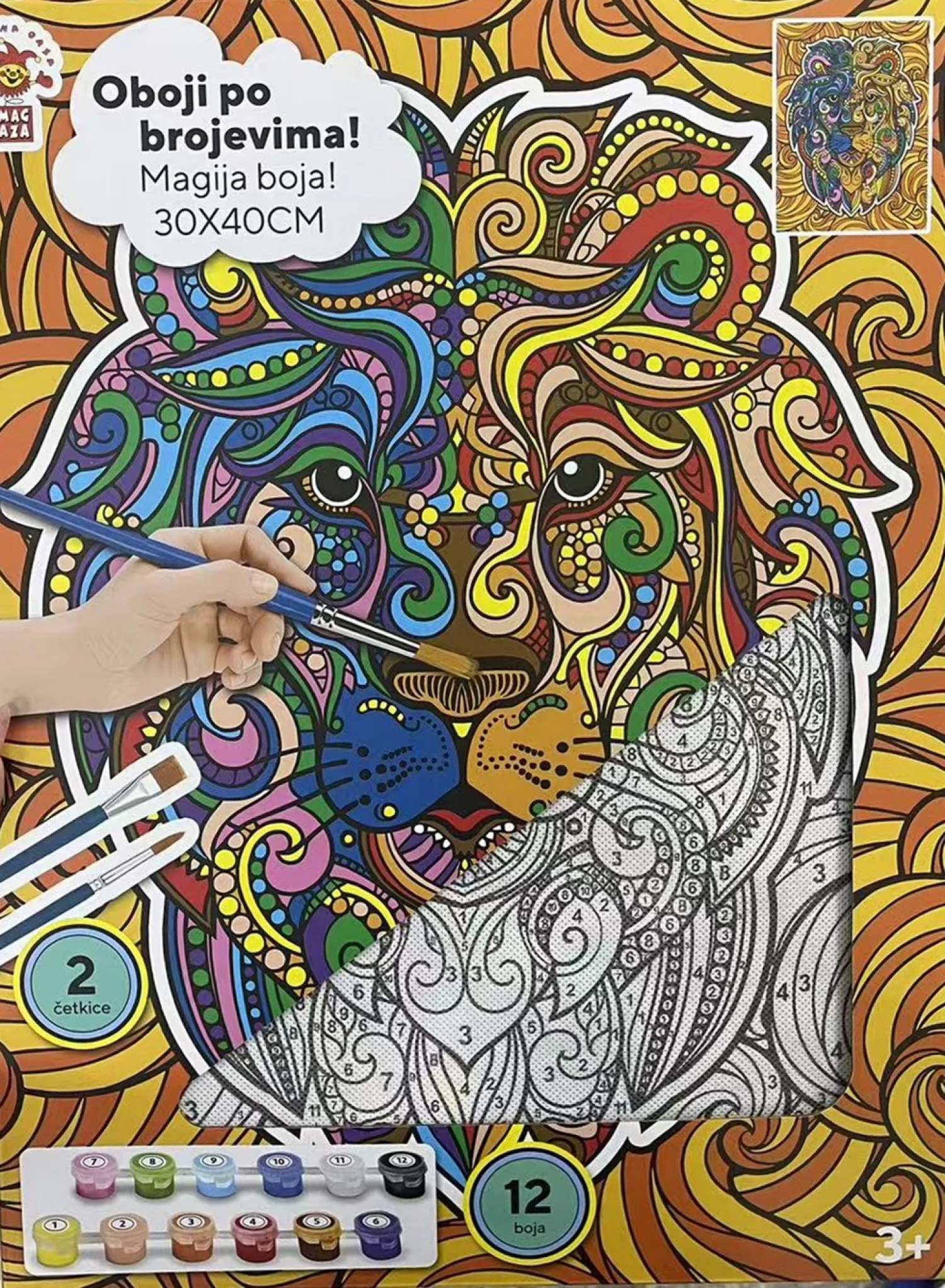 Paint by number Lav 2501