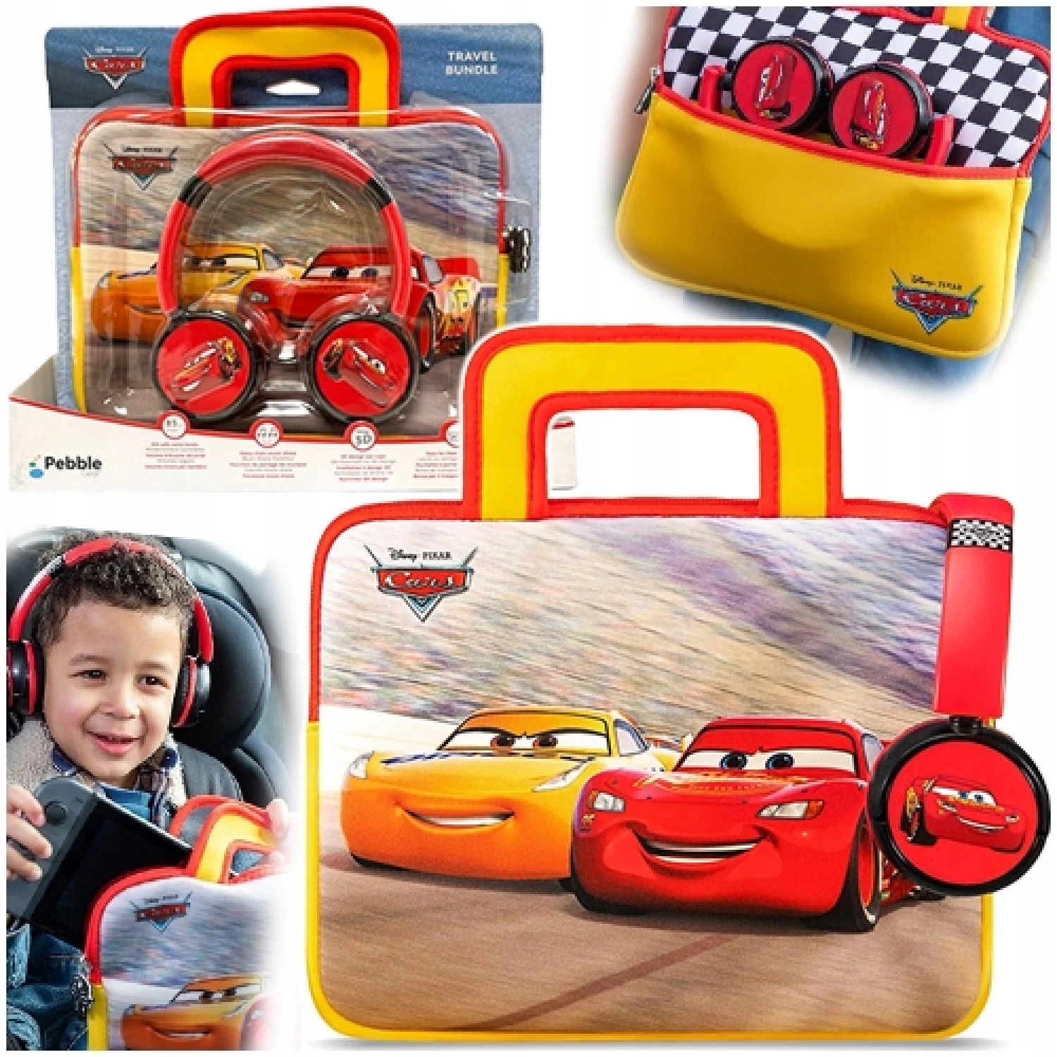 Cars Travel Bundle torbica i slusalice PG916625M